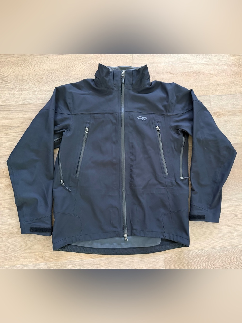 Outdoor Research Motto Jacket Men’s Large Technical Softshell Black